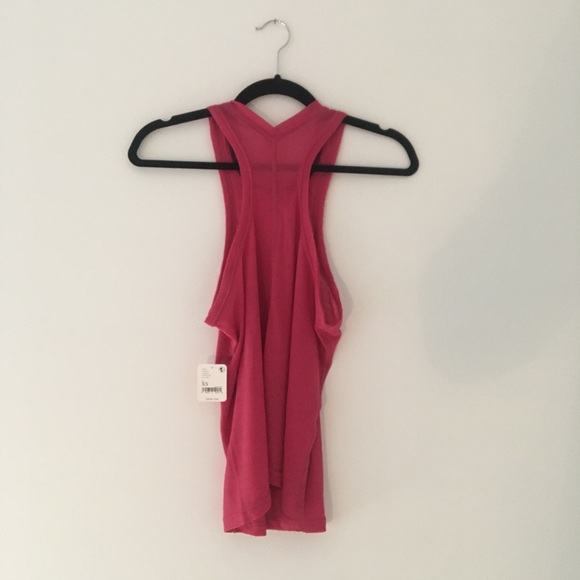 Free People Movement Tank Top Pink Size XS NWT - Picture 3 of 6